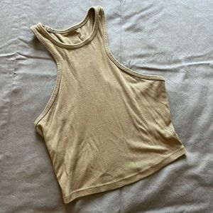 Lululemon - LA front racer crop tank